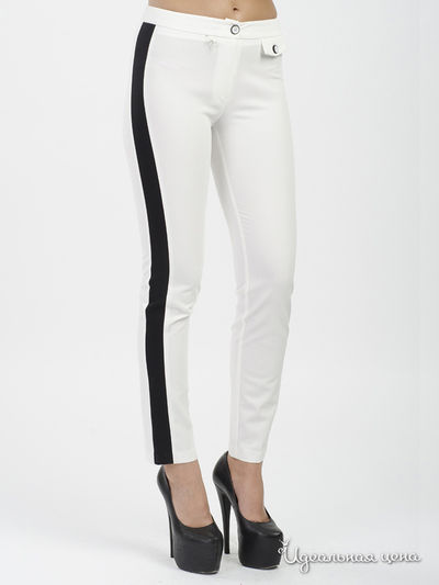 Брюки Pois, цвет молочный/черный