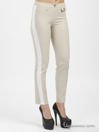 Брюки Pois, цвет бежевый\молочный