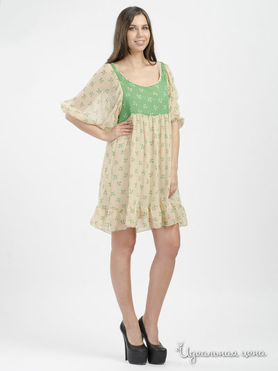 Платье Pois, цвет бежевый