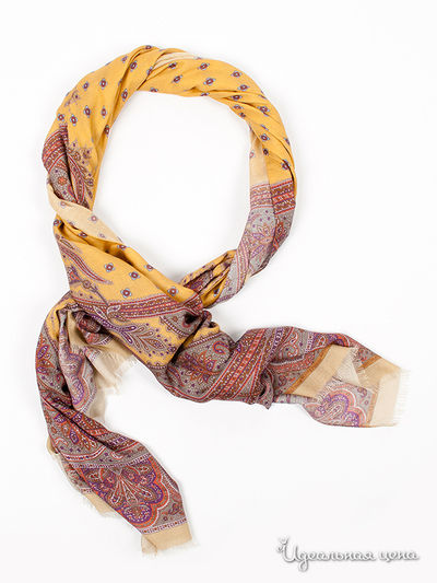 Палантин Pollini, цвет желтый