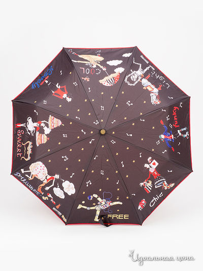 Зонт Moschino, цвет черный