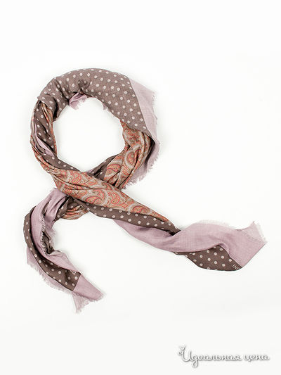 Платок Pollini, цвет коричневый