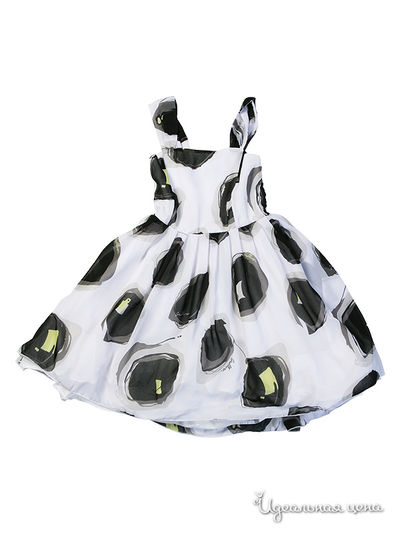 Сарафан Gulliver, цвет белый/серый