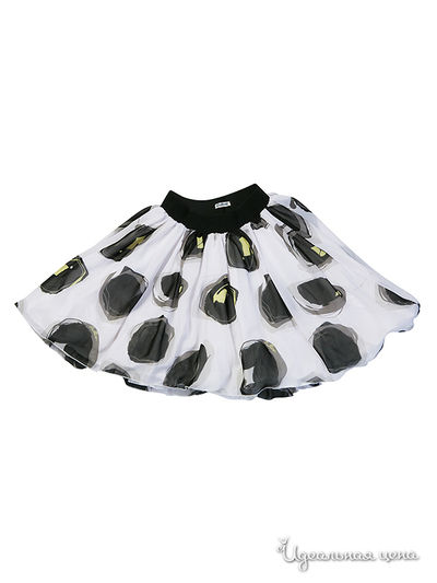 Юбка Gulliver, цвет белый/серый