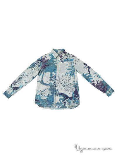Рубашка Gulliver, цвет голубой