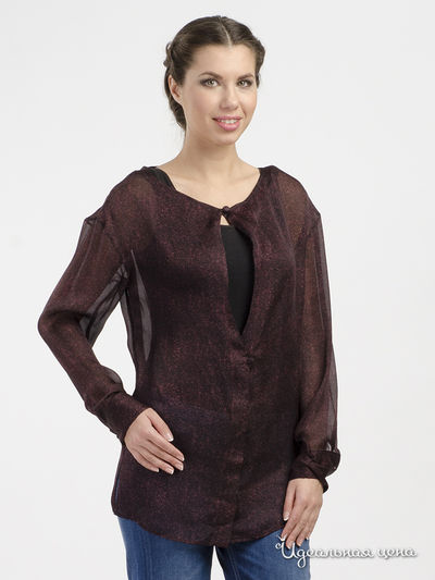 Блуза Tommy Hilfiger, цвет бордовый 508