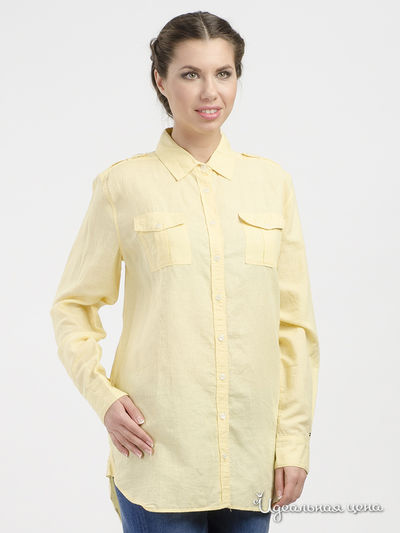 Блуза Tommy Hilfiger, цвет желтый 902