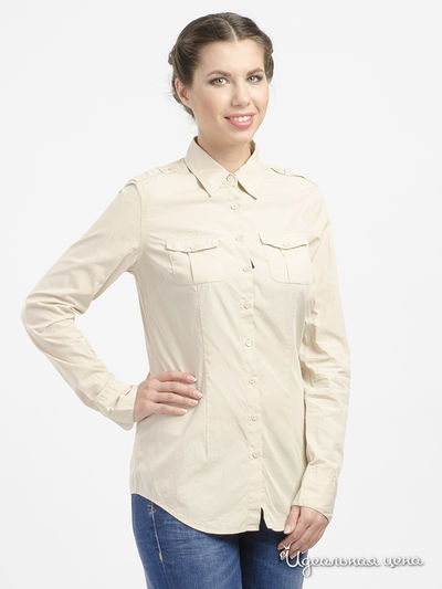 Блуза Tommy Hilfiger, цвет бежевый 236