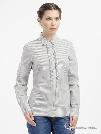 Блуза Tommy Hilfiger, цвет синий 2960