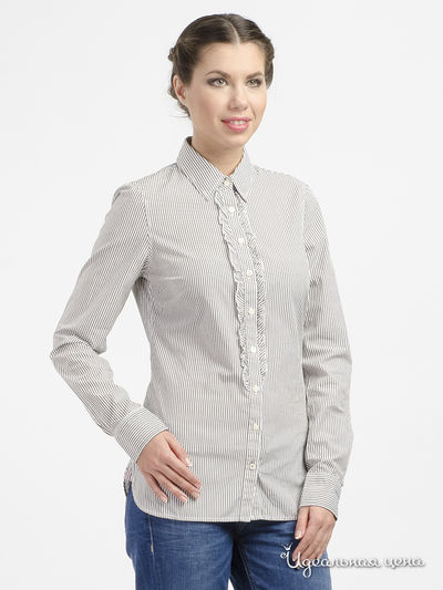 Блуза Tommy Hilfiger, цвет зеленый 312