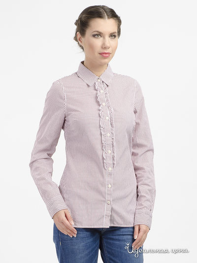 Блуза Tommy Hilfiger, цвет бордовый 601