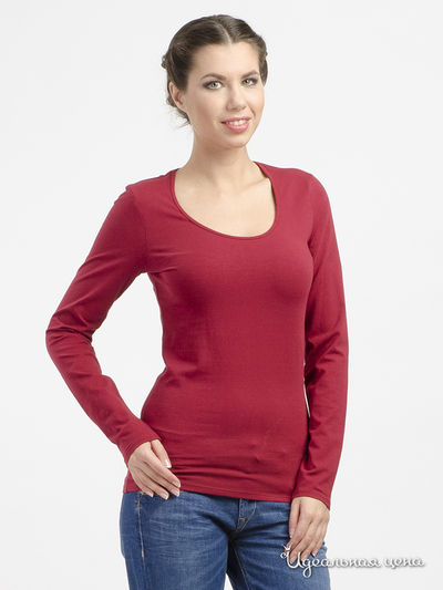 Лонгслив Tommy Hilfiger, цвет красный 611