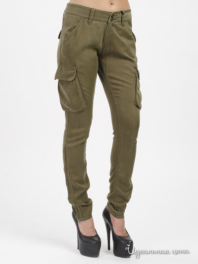 Брюки Tommy Hilfiger, цвет зеленый 995