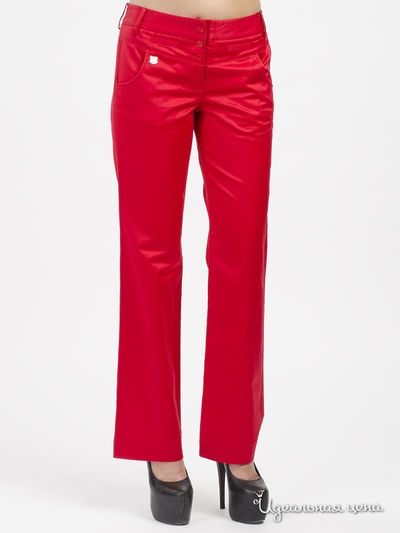 Брюки Tommy Hilfiger, цвет красный 611