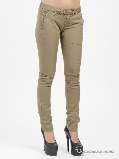 Брюки Tommy Hilfiger, цвет зеленый BSTT-360