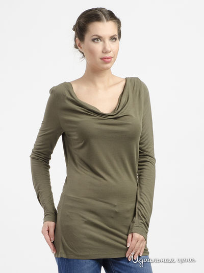 Лонгслив Tommy Hilfiger, цвет хаки 312