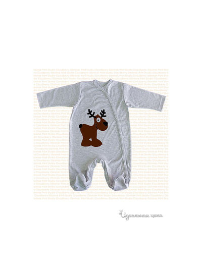 Комбинезон Cloudberry, цвет серый меланж