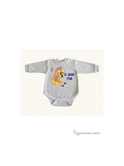 Боди Cloudberry, цвет серый меланж