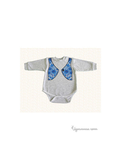 Боди Cloudberry, цвет серый меланж