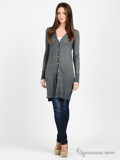 Кардиган Pois, цвет серый