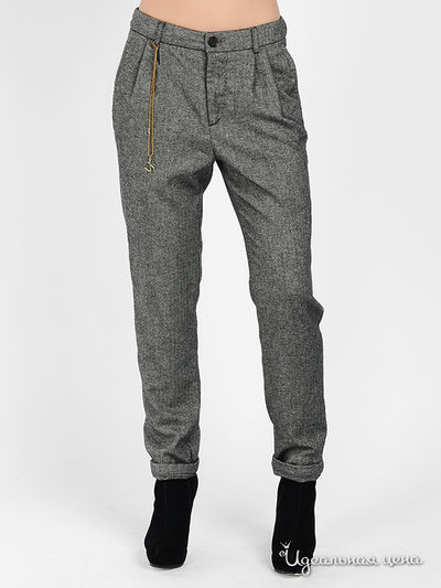 Брюки Think Chic, цвет серый