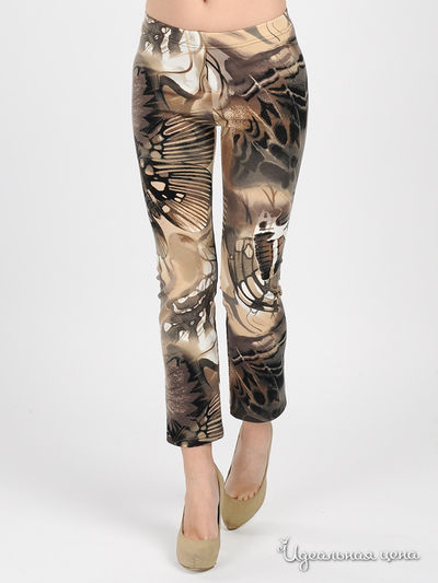 Брюки Adzhedo, цвет бежевый /бабочка