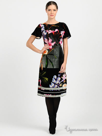 Платье Adzhedo, цвет розовая лилия платок