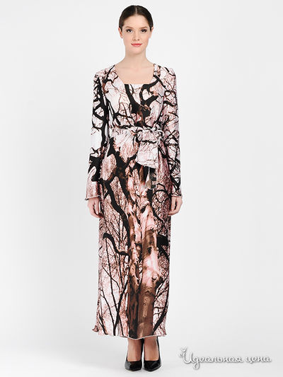 Платье Adzhedo, цвет коричневорозовый