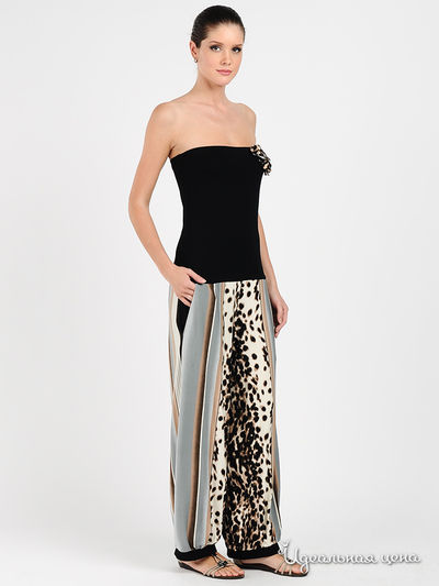 Комбинезон Adzhedo, цвет бежевый полоса лео