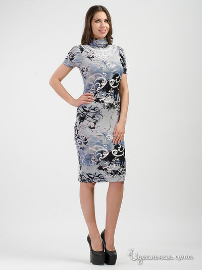 Платье Adzhedo, цвет серый