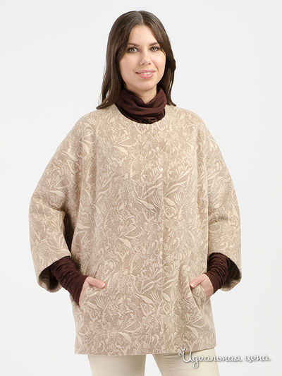 Пальто Adzhedo, цвет бежевый