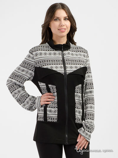 Жакет Adzhedo, цвет черный, белый