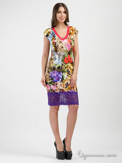 Платье Adzhedo, цвет мультиколор