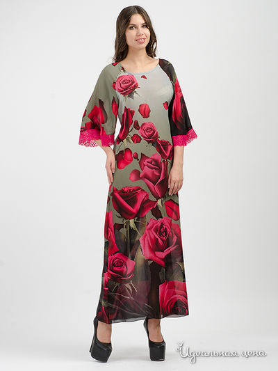 Платье Adzhedo, цвет серый