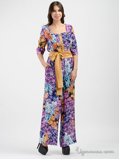 Комбинезон Adzhedo, цвет сиреневые тюльпаны