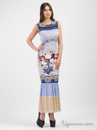 Платье Adzhedo, цвет голубое колесо