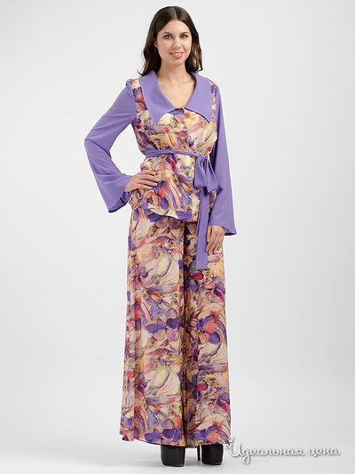 Костюм Adzhedo, цвет сиреневый, бежевый
