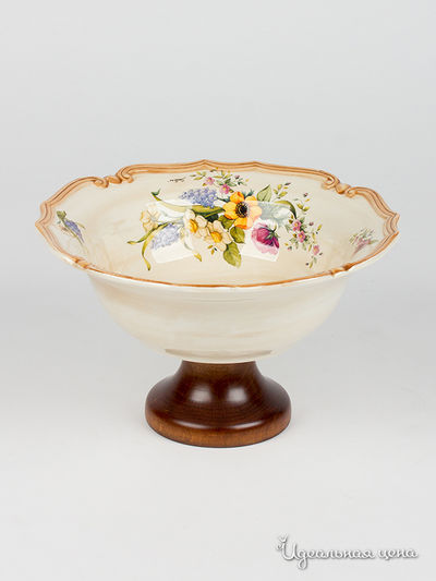 Ваза для фруктов на ножке, 30 см LCS, цвет Мультиколор