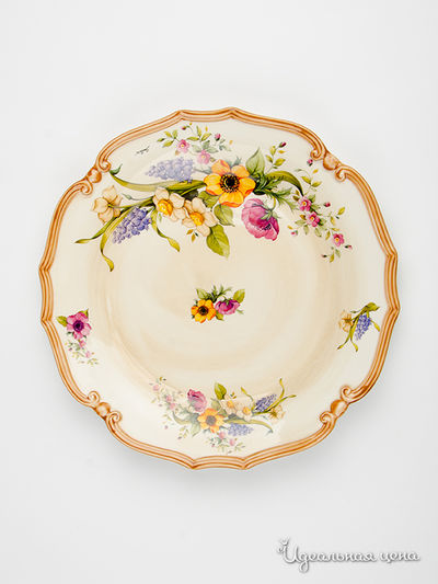 Блюдо круглое, 37 см LCS, цвет Мультиколор