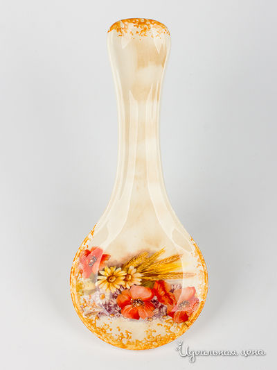 Керамическая ложка-подставка, 25 см LCS, цвет Мультиколор