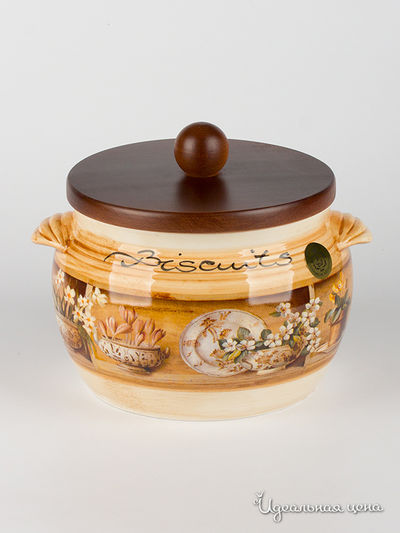 Банка для сыпучих продуктов, 2 л LCS, цвет Мультиколор