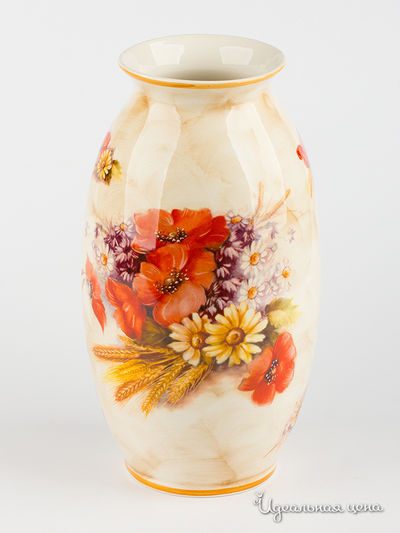 Ваза для цветов, 30 см LCS, цвет Мультиколор