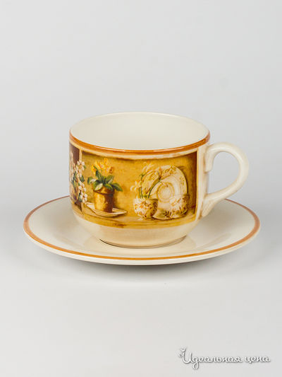 Чашка с блюдцем LCS