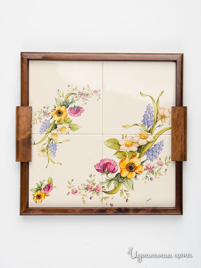 Поднос, 30 см LCS, цвет Мультиколор