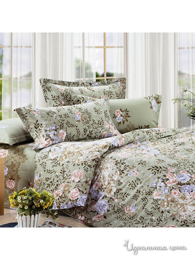 Комплект постельного белья  1,5-спальный Amore Mio, цвет мультиколор