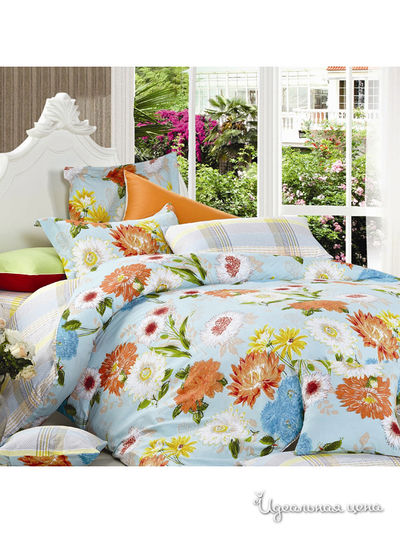 Комплект постельного белья  1,5-спальный Amore Mio, цвет мультиколор