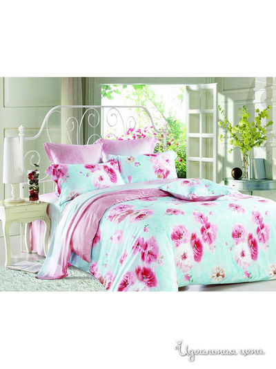 Комплект постельного белья, Евро Buenas Noches, цвет мультицвет