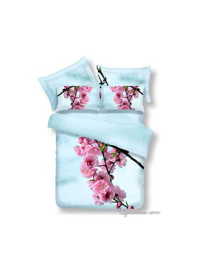 Комплект постельного белья, Евро Buenas Noches, цвет мультицвет