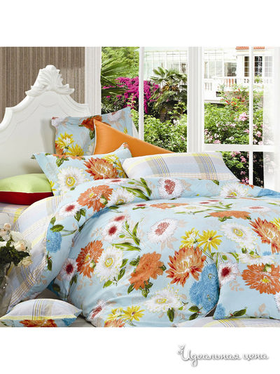 Комплект постельного белья Семейный Amore Mio, цвет мультиколор