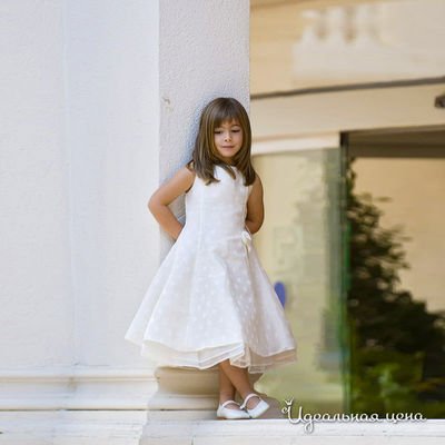 Платье Petit Blau Mari, цвет цвет белый